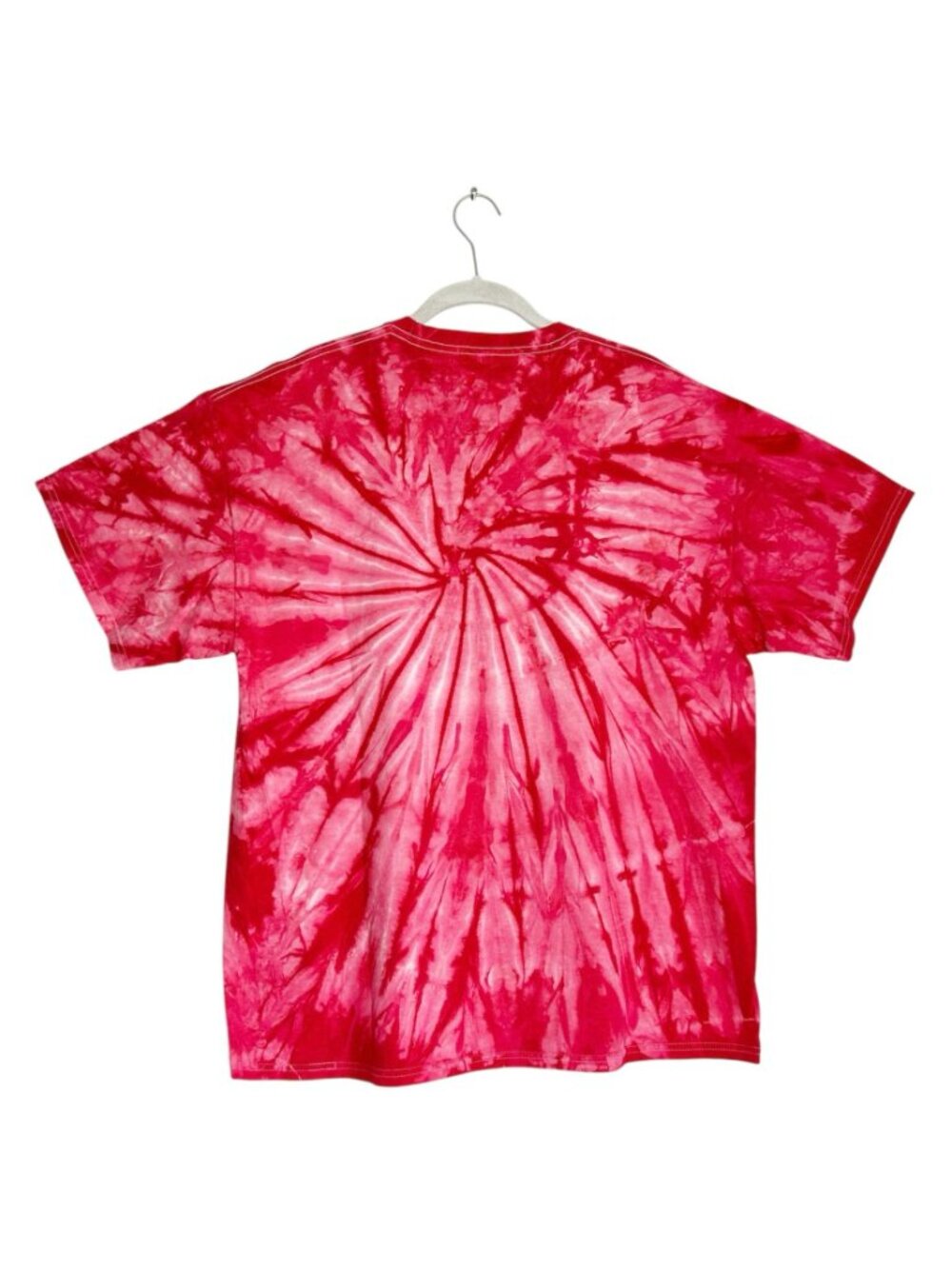 Men's Twizzlers Tie Dye Crewneck Short Sleeve Tee in Red / Pink - Sz XL - Picture 2 of 6